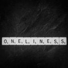 The word loneliness, with the letter L all by itself.